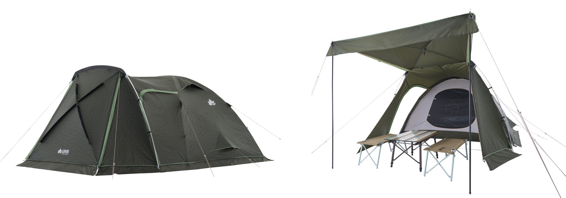 冷気や雨も防ぐフルマッドスカート装備で新型２ルームテント！PANEL SYSTEM搭載で快適「neos PANEL Breeze 2ルーム L-BC」のサブ画像1