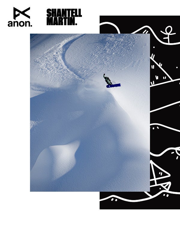  モノトーンラインが特徴的なビジュアルアーティストシャンテル・マーティンとのコラボレーションヘルメット・ゴーグルが登場 Anon シャンテル・マーティン コレクション 11月10日（木）より販売開始 のサブ画像2