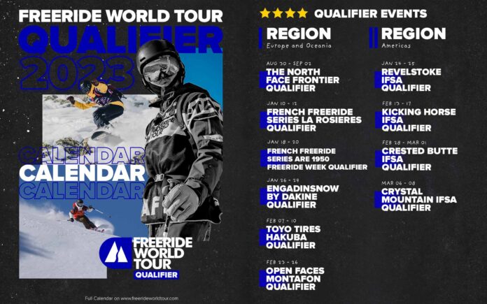 世界最高峰のフリーライド大会 Freeride World Tour、FWT23のカレンダーと新しい大会フォーマットを公開のメイン画像