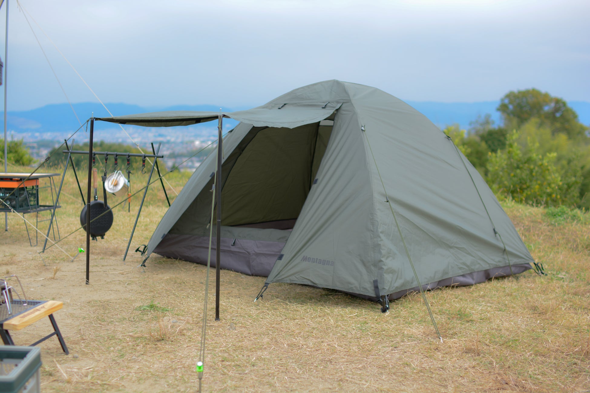 【アウトドア】もっと快適なキャンプをお手軽に！耐水圧3,000mm本格テントと快適適正温度5℃シュラフで3シーズンぐっすり。'23春Montagna新商品ラインナップを一部公開！のサブ画像1