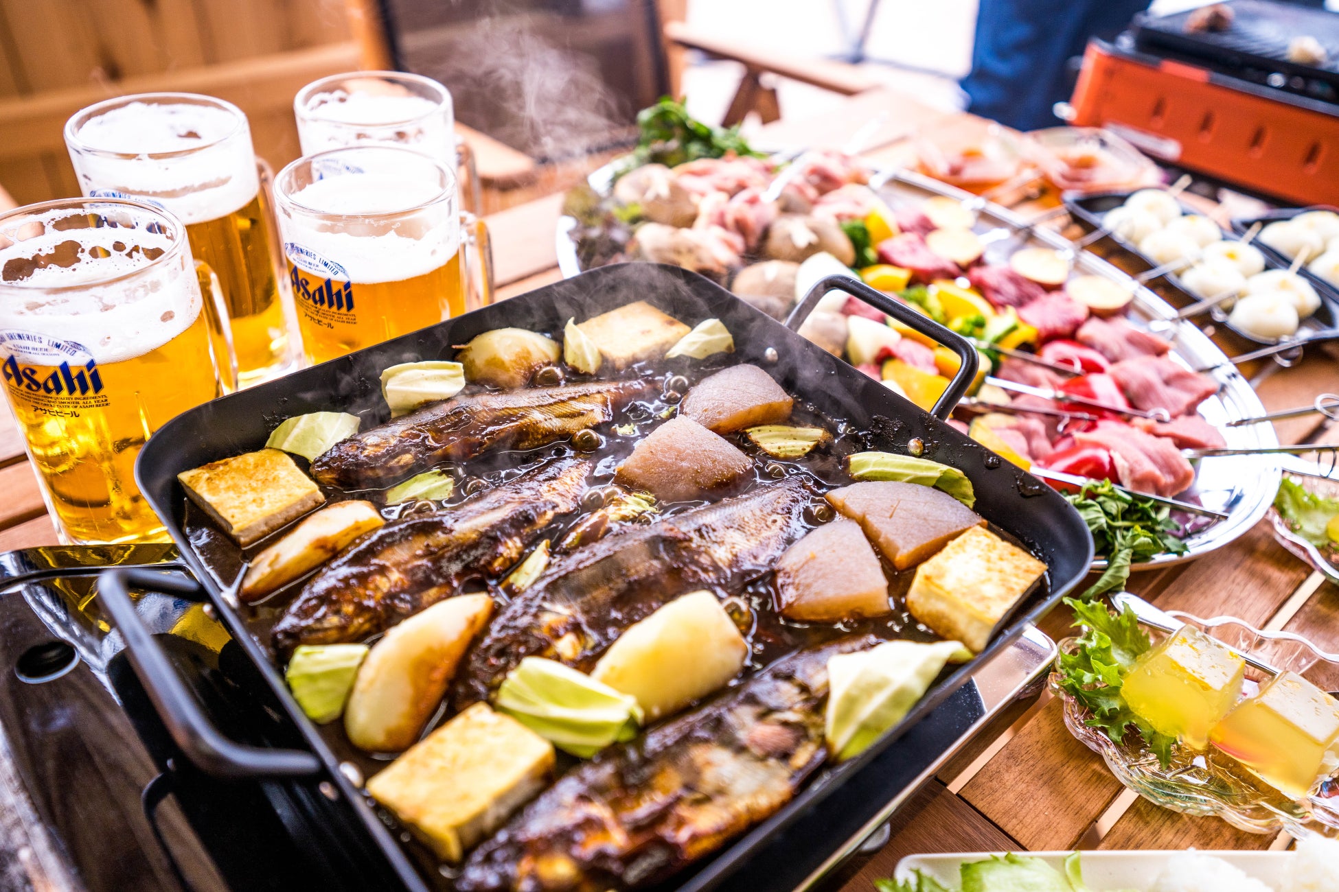 glamparkでグランピング！旅館ならではのご当地変わり種BBQ特集！季節の新メニューものサブ画像5