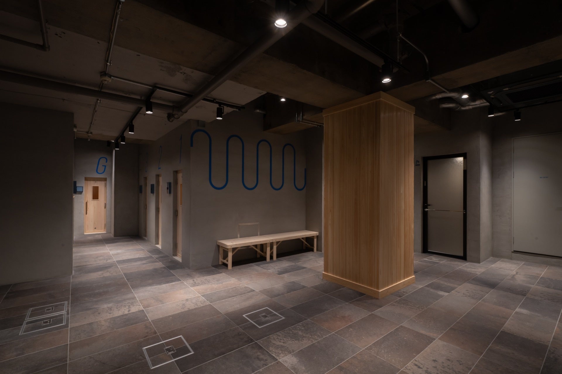 都心の躍動を支える名古屋で、仕事終わりに“ととのう”。水風呂付き男性専用個室サウナ「ROUTINE」が2023年1月4日（水）に丸の内でグランドオープン。のサブ画像2_サウナ施設内スペース