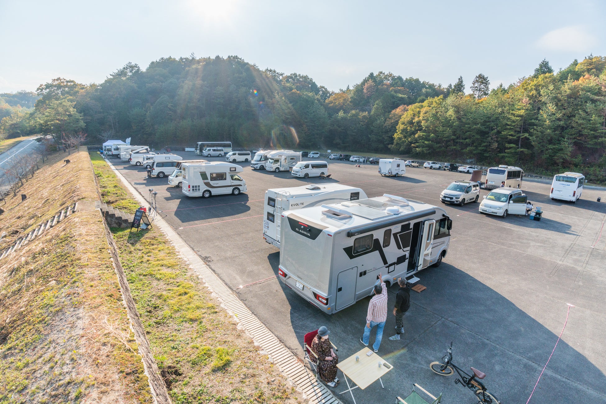 CarstayとKOTOYAなど主催の広島県での紅葉イベントに キャンピングカー約75台・約145人が参加のサブ画像2