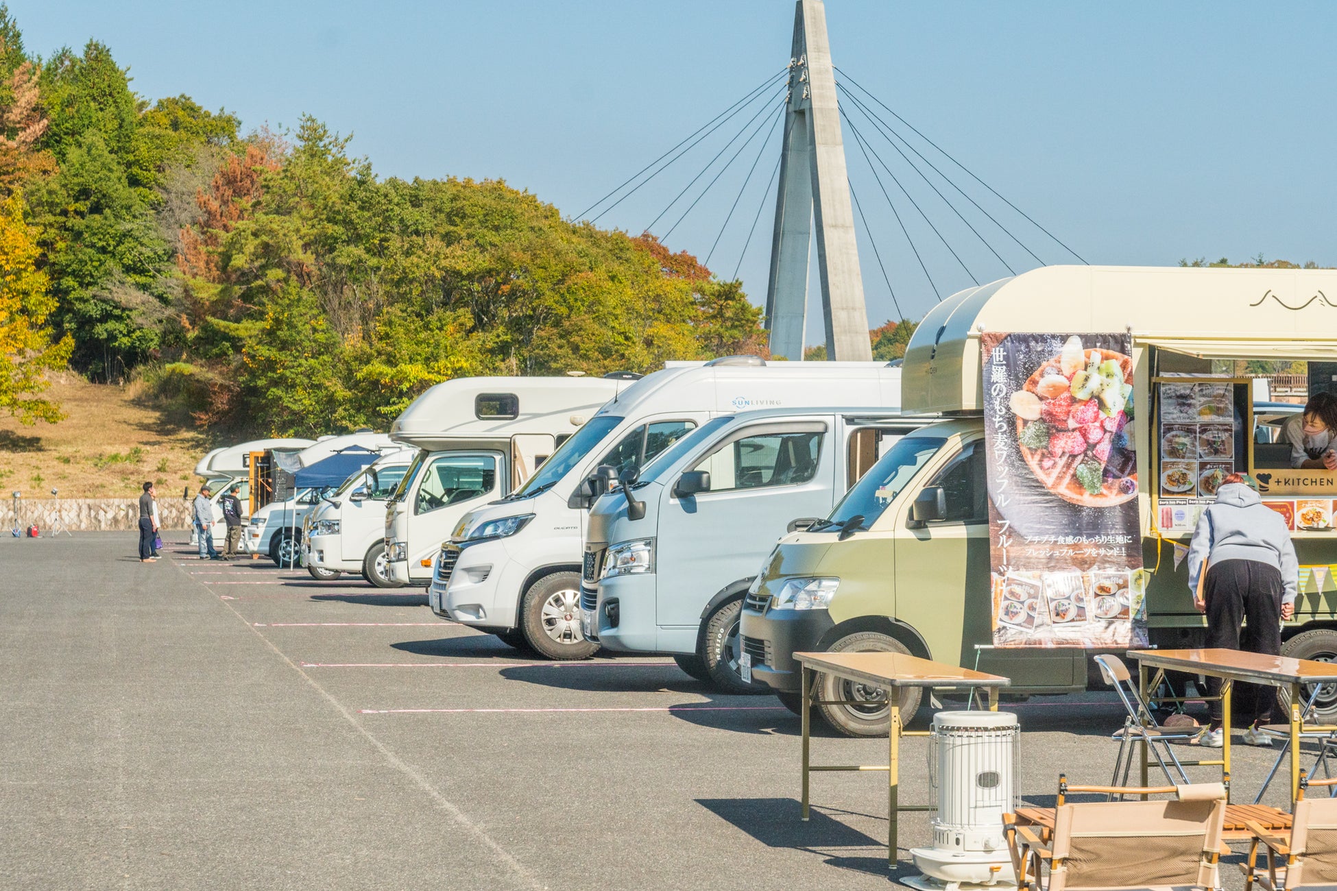 CarstayとKOTOYAなど主催の広島県での紅葉イベントに キャンピングカー約75台・約145人が参加のサブ画像4