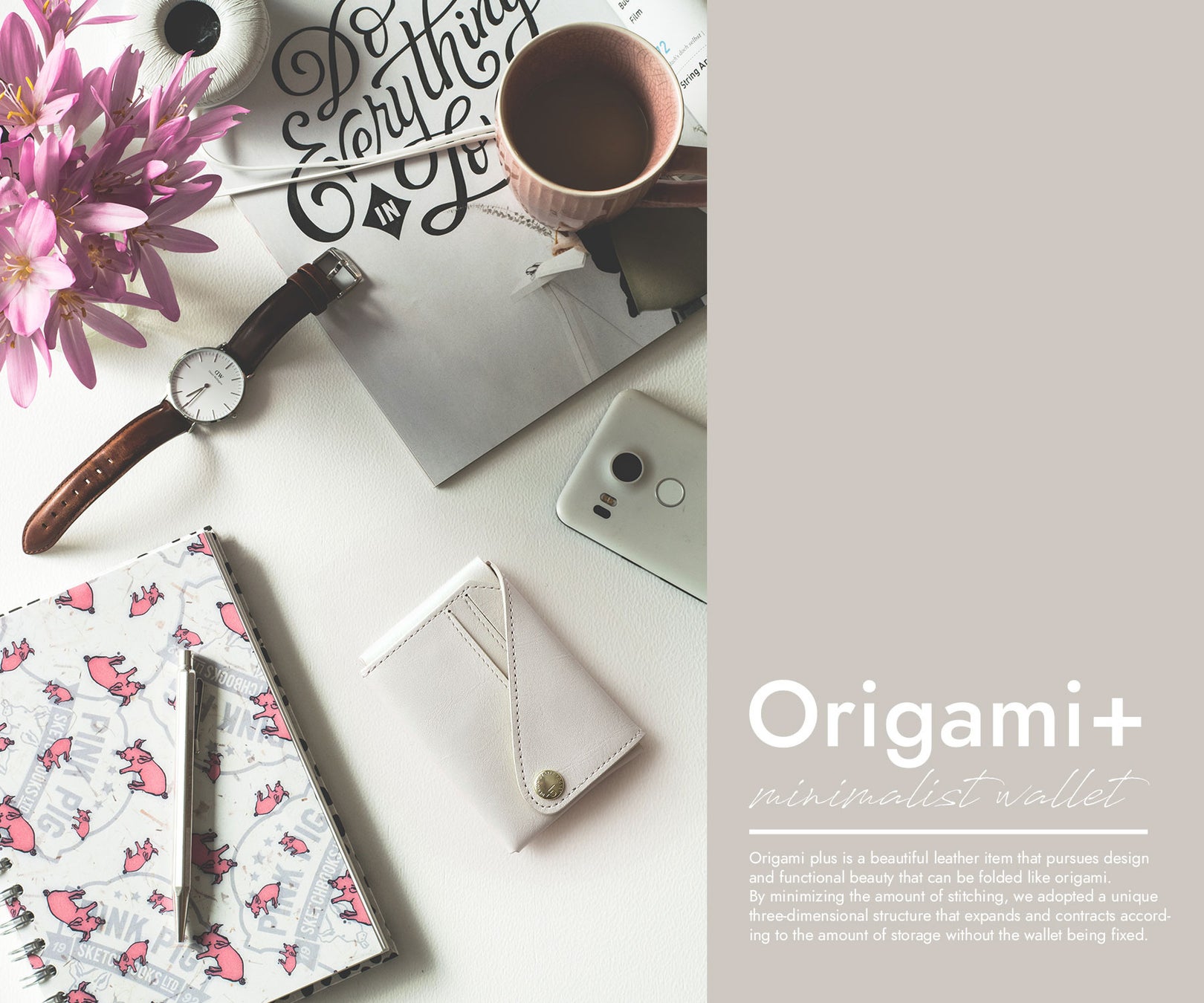 【極小ミニ財布】折って作るミニマリストウォレット 「オリガミプラス Origami+」が先行受注開始 #なくさない財布のサブ画像4