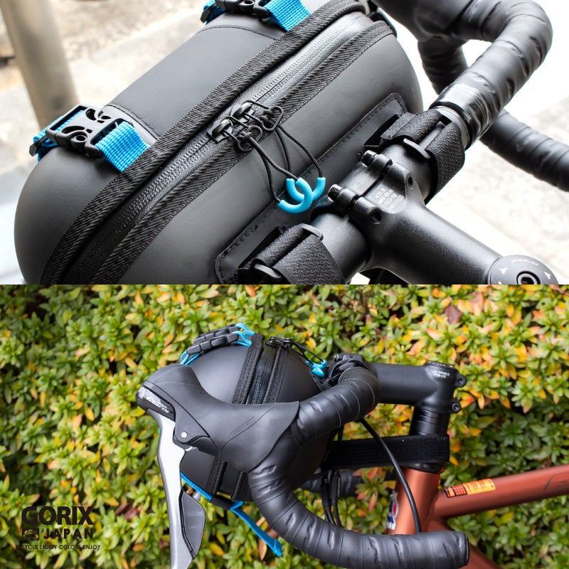 【新商品】【セミハードで固いバッグ!!】自転車パーツブランド「GORIX」から、フロントバッグ(GX-COCOON)が新発売!!のサブ画像13