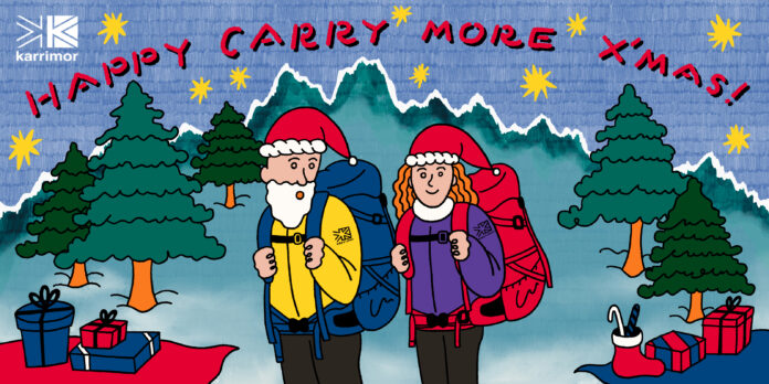 カリマーのクリスマス〈Happy carry more X’mas!〉開催。のメイン画像