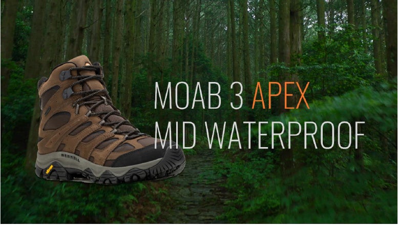 ハイキングシーンを牽引するMERRELLの代表作「MOAB」シリーズより「MOAB 3 APEX MID WATERPROOF」が2月24日より発売のサブ画像1