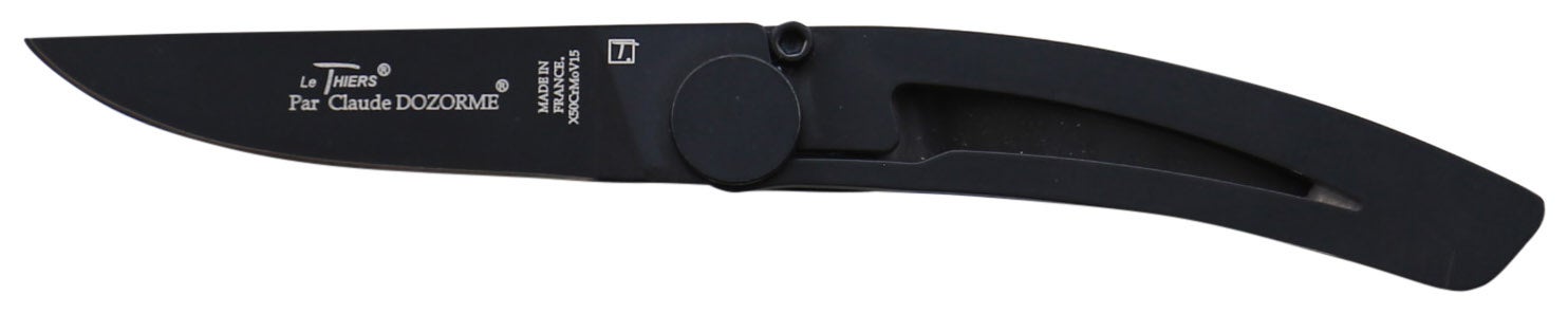 フランス発、100 年以上の歴史を誇る老舗ナイフメーカー CLAUDE DOZORME のハンドメイド技術が光るポケットナイフが新登場！のサブ画像2_Black