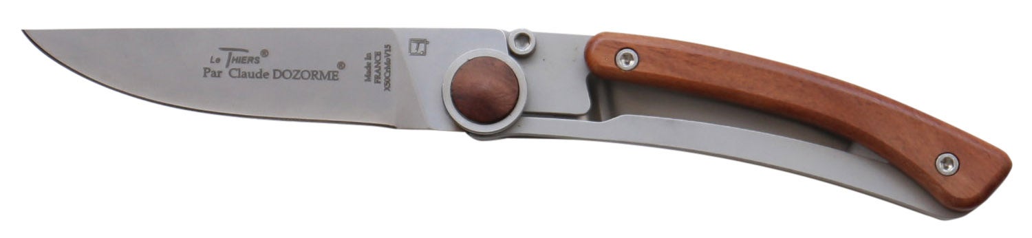 フランス発、100 年以上の歴史を誇る老舗ナイフメーカー CLAUDE DOZORME のハンドメイド技術が光るポケットナイフが新登場！のサブ画像7_Silver Rosewood