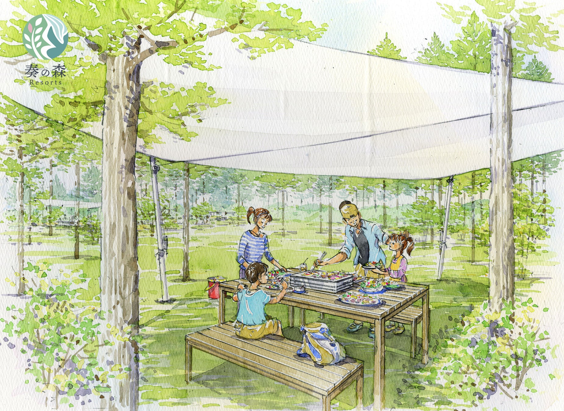 静岡県伊東市に癒しの観光施設「奏の森リゾート」が2023年秋オープン予定！のサブ画像2