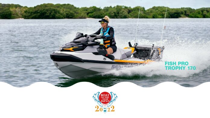 BRP社の「SEA-DOO FISH PRO TROPHY」が『日本ボート・オブ・ザ・イヤー2022』PWC部門賞を受賞のメイン画像