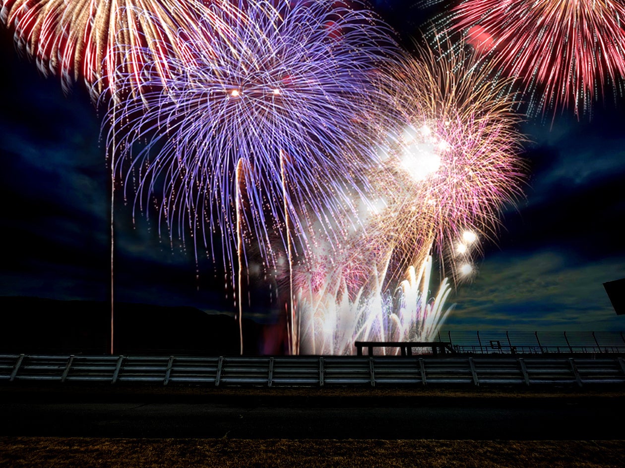 オートポリスで１万発の打ち上げ花火！「天空 ｄｅ ＨＡＮＡＢＩ」ＣＲＯＳＳ ＤＲＯＮＥ ＦＡＮＴＡＳＩＡを５月３日（水・祝）に開催！のサブ画像13_星☆かぶり観覧エリアイメージ