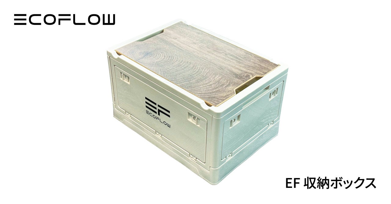 EcoFlowエコポイント特典プログラムがリニューアル！EcoFlow会員限定サービス史上もっともお得な「2023 エコポイントデー」キャンペーン開催のサブ画像4_EcoFlowオリジナル「EF収納ボックス」