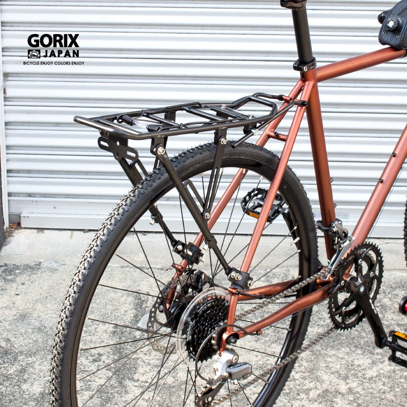 【新商品】【通勤・通学やツーリングやお買物に!!】自転車パーツブランド「GORIX」から、リアキャリア(GX-porter) が新発売!!のサブ画像2