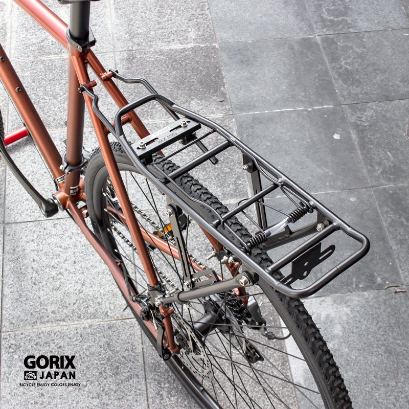 【新商品】【通勤・通学やツーリングやお買物に!!】自転車パーツブランド「GORIX」から、リアキャリア(GX-porter) が新発売!!のサブ画像9