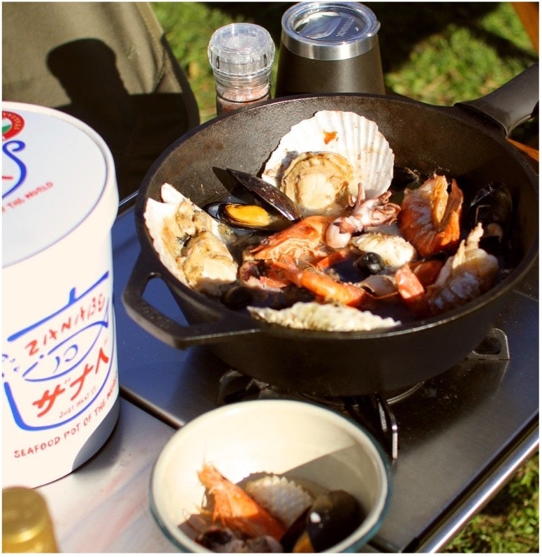 世界中の本格的な海鮮鍋を手軽に楽しめる『ザナべ』、日本最大級のキャンプフェス「GO OUT JAMBOREE 2023」出展！のサブ画像2