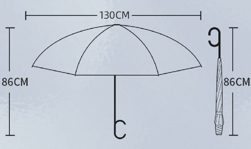 ドイツデザインの珍しい逆さ傘！サイズは脅威の130cm、二重構造で強風にも強い圧倒的な耐久力を持つ「GeeBrella Ultra」をガジェットストア「MODERN g」で販売開始のサブ画像11