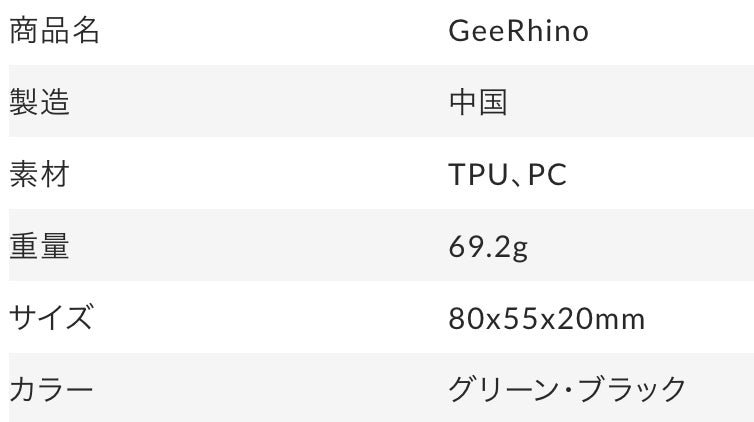 大切なAirPodsを落下の衝撃から守る！ミリタリー風デザインのタフなAirPodsケース「GeeRhino」をガジェットストア「MODERN g」で販売開始のサブ画像8