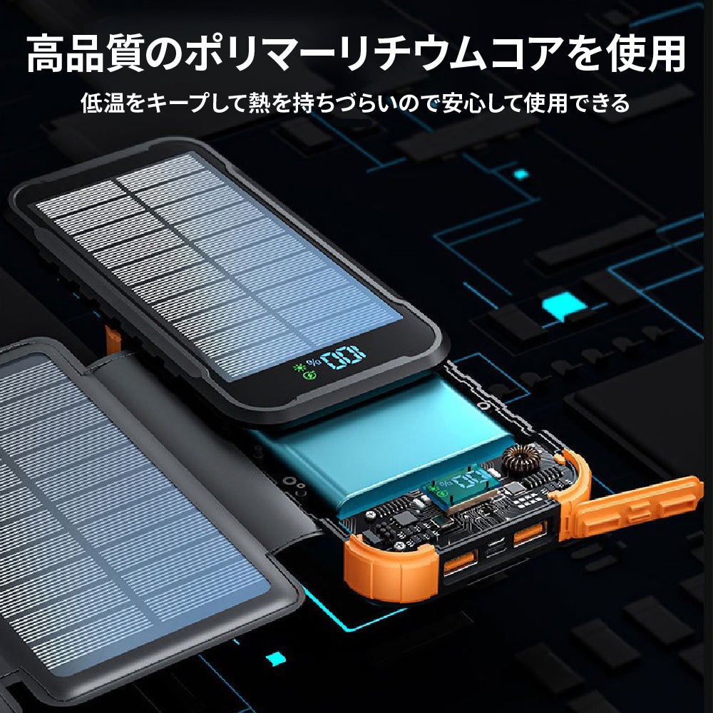 8Wソーラーパネル内蔵のコンパクトな大容量モバイルバッテリー「Gamp-Solar」をガジェットストア「MODERN g」で販売開始のサブ画像9