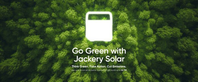 【Jackery】4月22日アースデイ（地球の日）に「Go Green with Jackery Solar」特別キャンペーンが開催！Jackery特別な賞品もご用意！のメイン画像