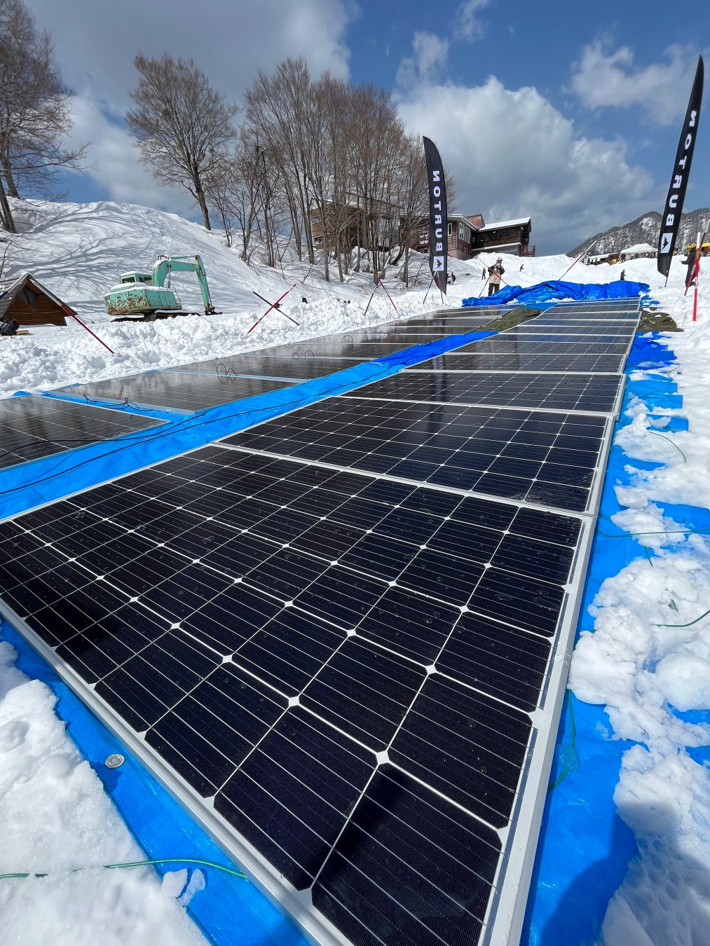  4月8日・9日に湯殿山で開催された地形イベント「DRRREAM SESSION」にて世界で初めて太陽光発電でのロープトー稼働に成功のサブ画像1