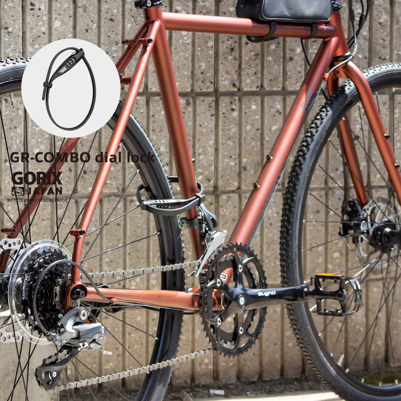 【新商品】【簡単＆便利にセキュリティ対策!!】自転車パーツブランド「GORIX」から、結束バンド式ダイヤルロック(GR-COMBO) が新発売!!のサブ画像2