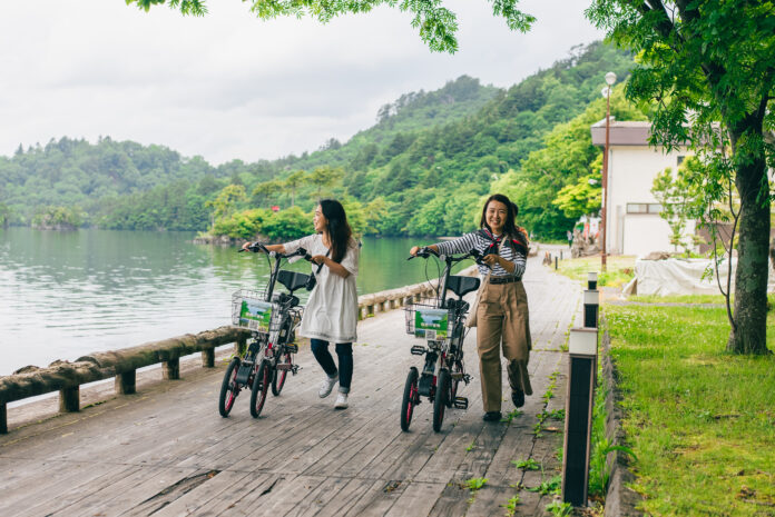 5月1日より、十和田湖散策をレンタサイクル「E-Bike」で！のメイン画像