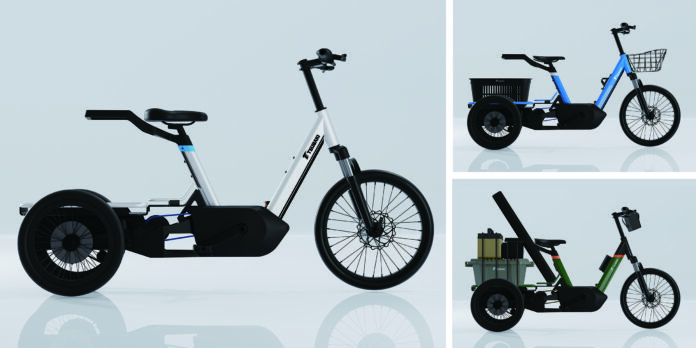 「誰もが気軽に乗れる」をコンセプトに 電動アシスト3輪自転車「多目的e-Cargo」を開発のメイン画像