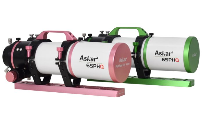 【株式会社サイトロンジャパン】Askar 65PHQ 鏡筒2種、専用レデューサー発売のメイン画像