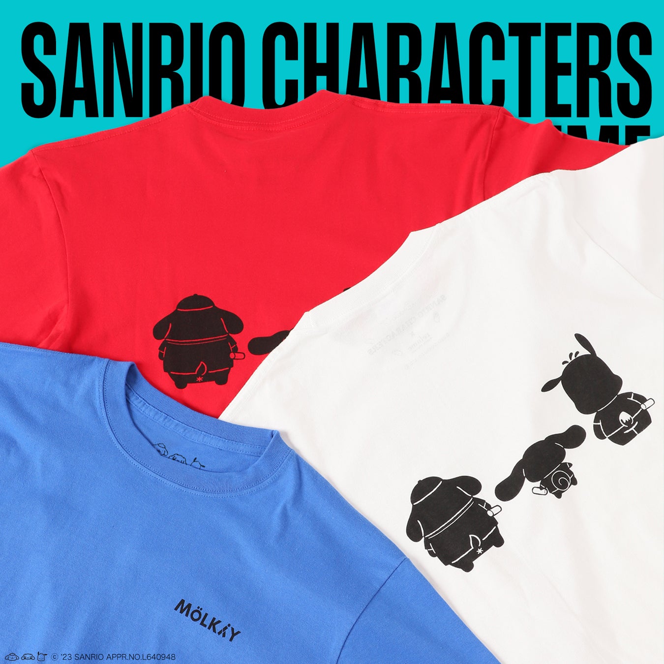 SANRIO CHARACTERS×JOURNAL STANDARD relume「モルック」をデザインに落とし込んだTシャツがジャパンカップ会場、金沢店、オンラインストアで5/27（土）リリース!!のサブ画像1