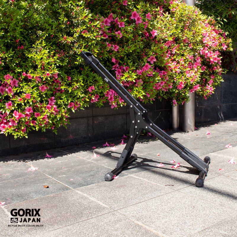 【新商品】【差し込むだけ!!タイヤに合わせてスライド調整!!】自転車パーツブランド「GORIX」から、自転車用スタンド(GX-023V) が新発売!!のサブ画像6