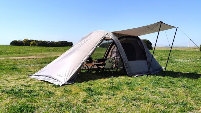キャンプ用品ブランドM.W.Mから、新型２ルームエアーテント【READY Tent -Airvan-】が登場！のメイン画像