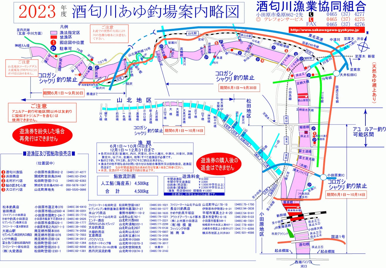 【小田原市】酒匂川でのアユ釣り解禁！！人気のアユのルアー釣りも可能に！のサブ画像2