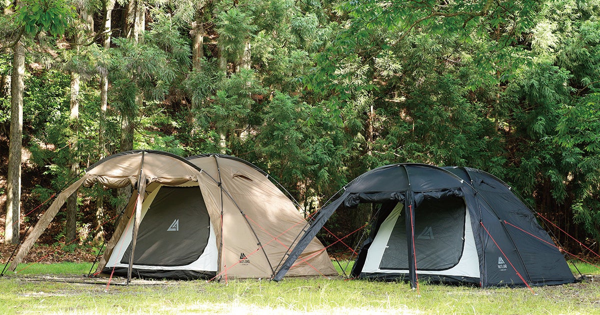 キャンプギアブランド「VASTLAND」、リビングスペースを備える高い居住性に加えシェルターテントとしても活躍する「2ルームドームテント」を2023/7/1（土）に発売のサブ画像17