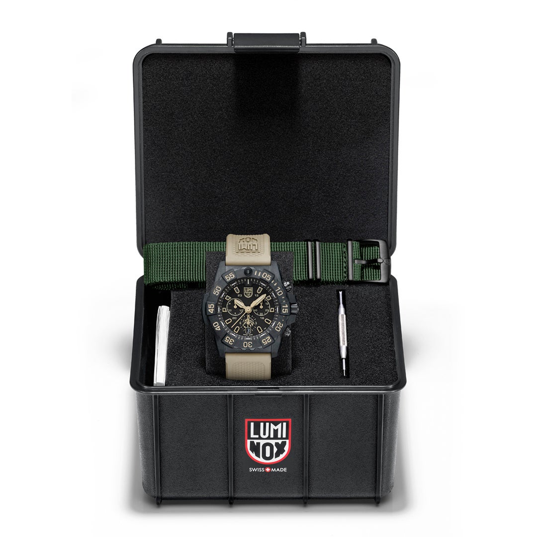 腕時計【ルミノックス】Navy SEAL Foundation～ネイビーシールズ基金（NSF）～新作はサンドカラーが印象的なクロノグラフモデル！のサブ画像5