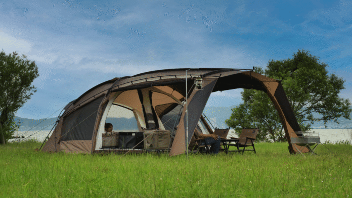 ドーム ✕ ツールームテントのメリットを融合『ドーム型ツールームテント』のメイン画像
