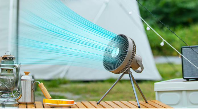 超急速送風【EENOUR扇風機GXZ-F1】で暑さ対策！のメイン画像