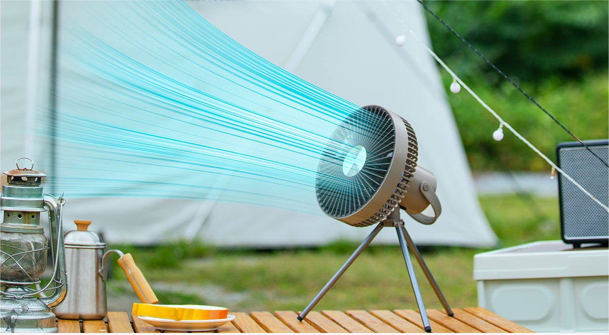超急速送風【EENOUR扇風機GXZ-F1】で暑さ対策！のサブ画像1