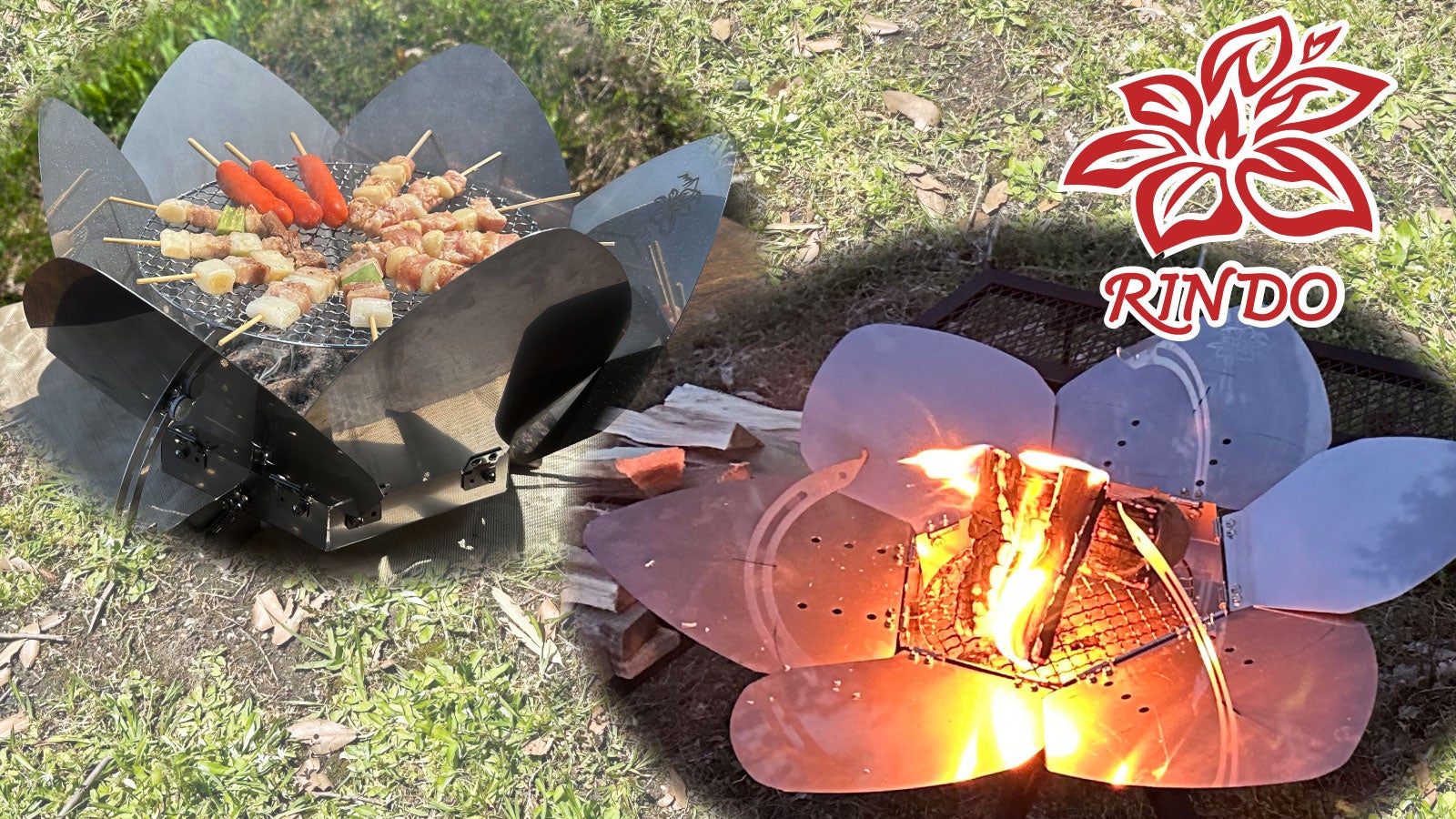 新しいキャンプギア誕生。焚火も料理も炉端焼までも。のサブ画像1