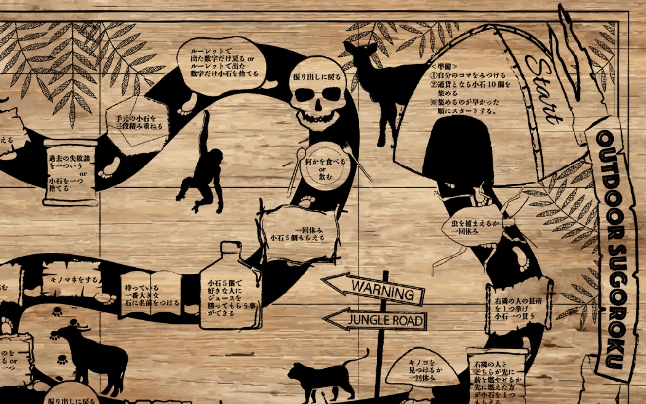 キャンプ遊び革命！アウトドアでもスマホゲームをしてしまっていた現状に疑問をもった大阪芸術大学の学生が考案したスゴロクで遊べる本格派テーブル！！のサブ画像16