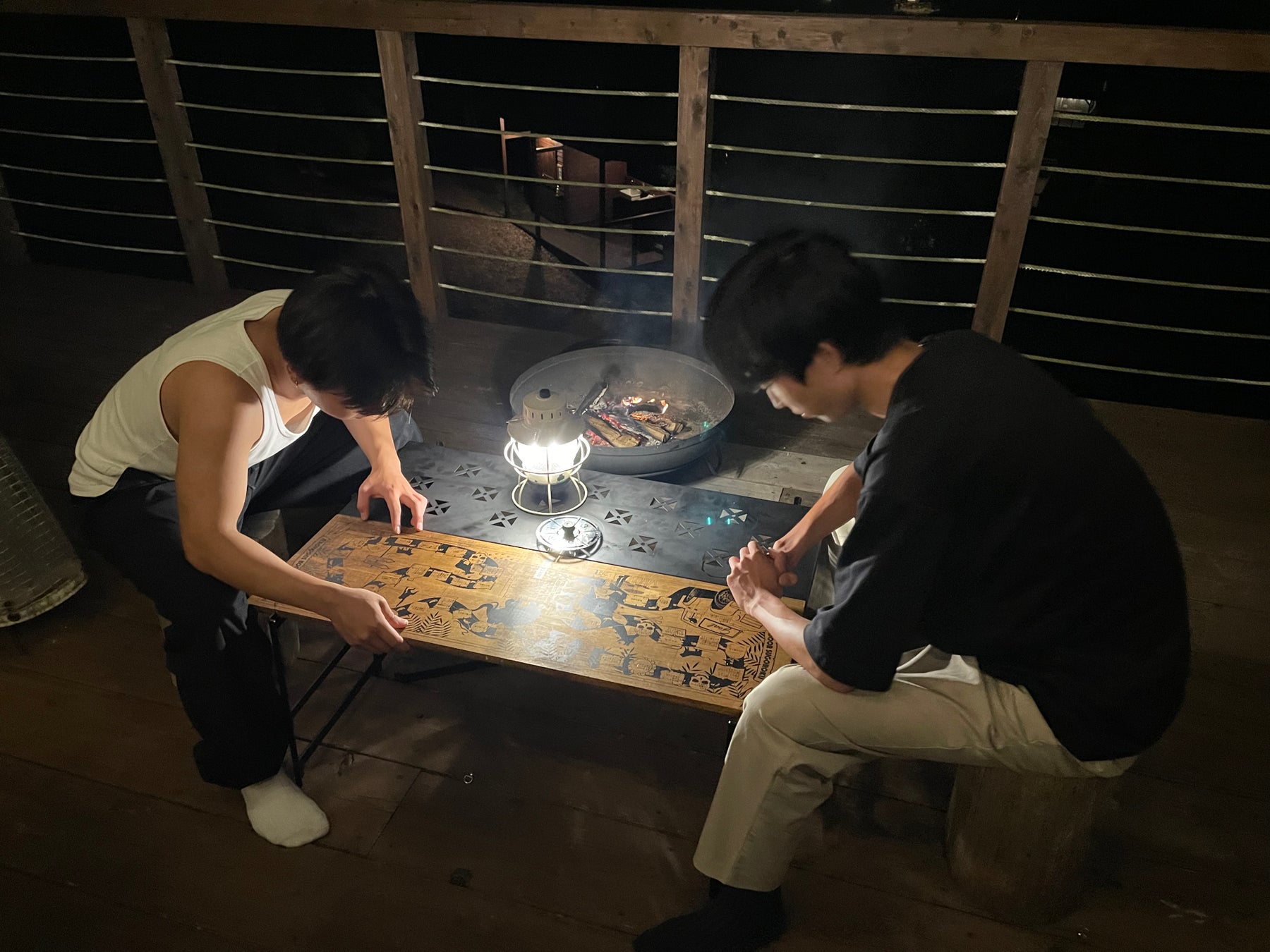 キャンプ遊び革命！アウトドアでもスマホゲームをしてしまっていた現状に疑問をもった大阪芸術大学の学生が考案したスゴロクで遊べる本格派テーブル！！のサブ画像2