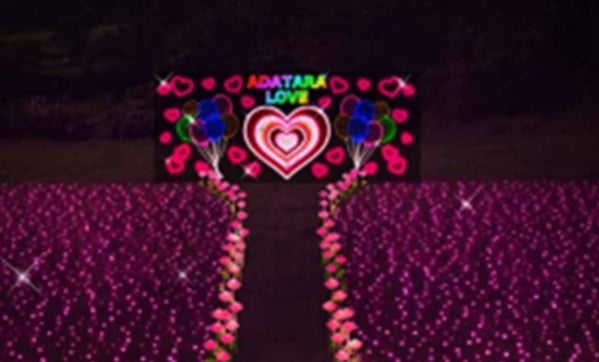 60万球が光り輝く福島の夏の風物詩「あだたらイルミネーション」7/29（土）開幕のサブ画像3
