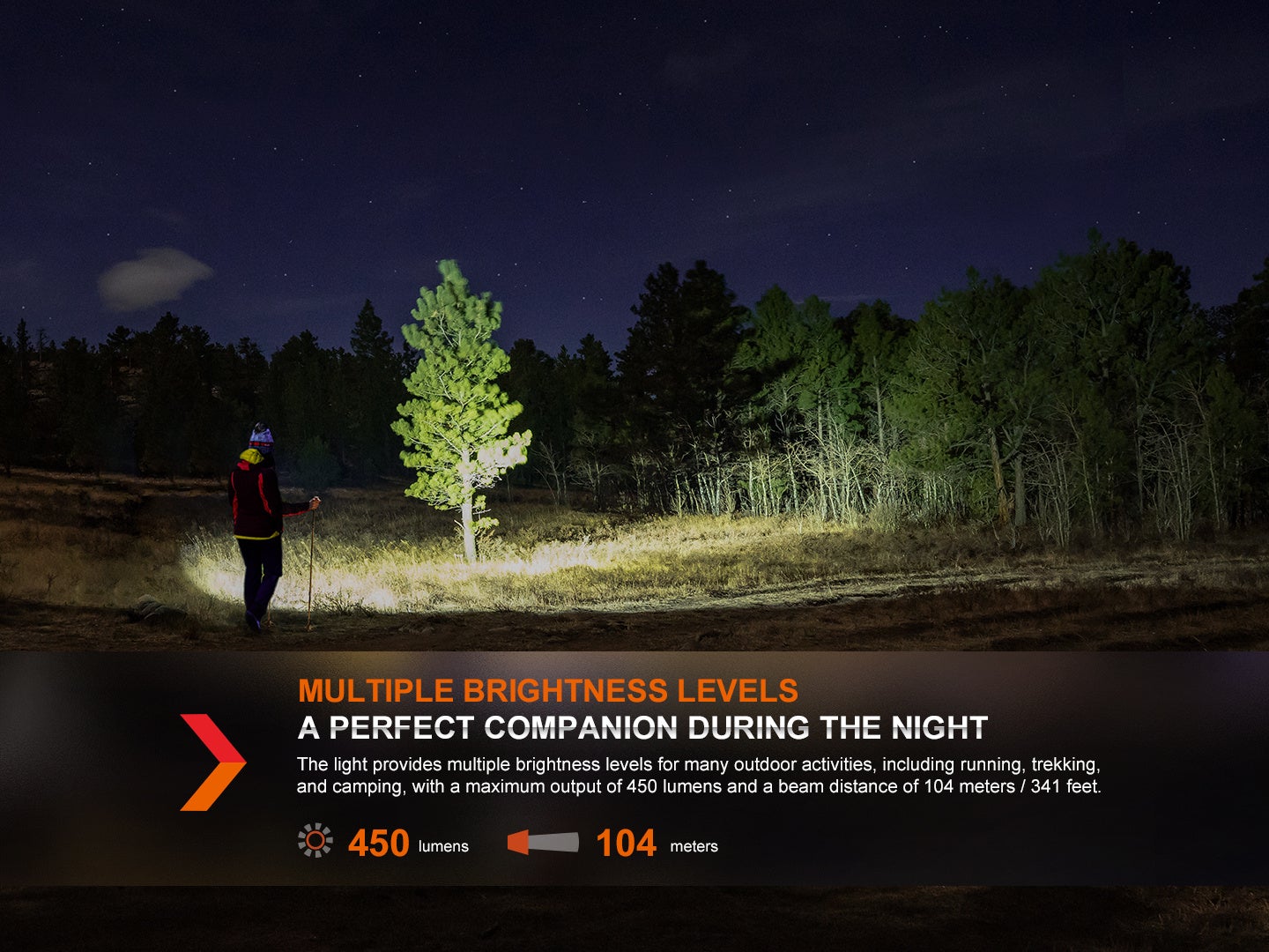 軽量アウトドアヘッドライトHL16がアウトドアやハイキング用品として大活躍！ライト製品専門ブランド 「Fenixlight」から新登場！のサブ画像3