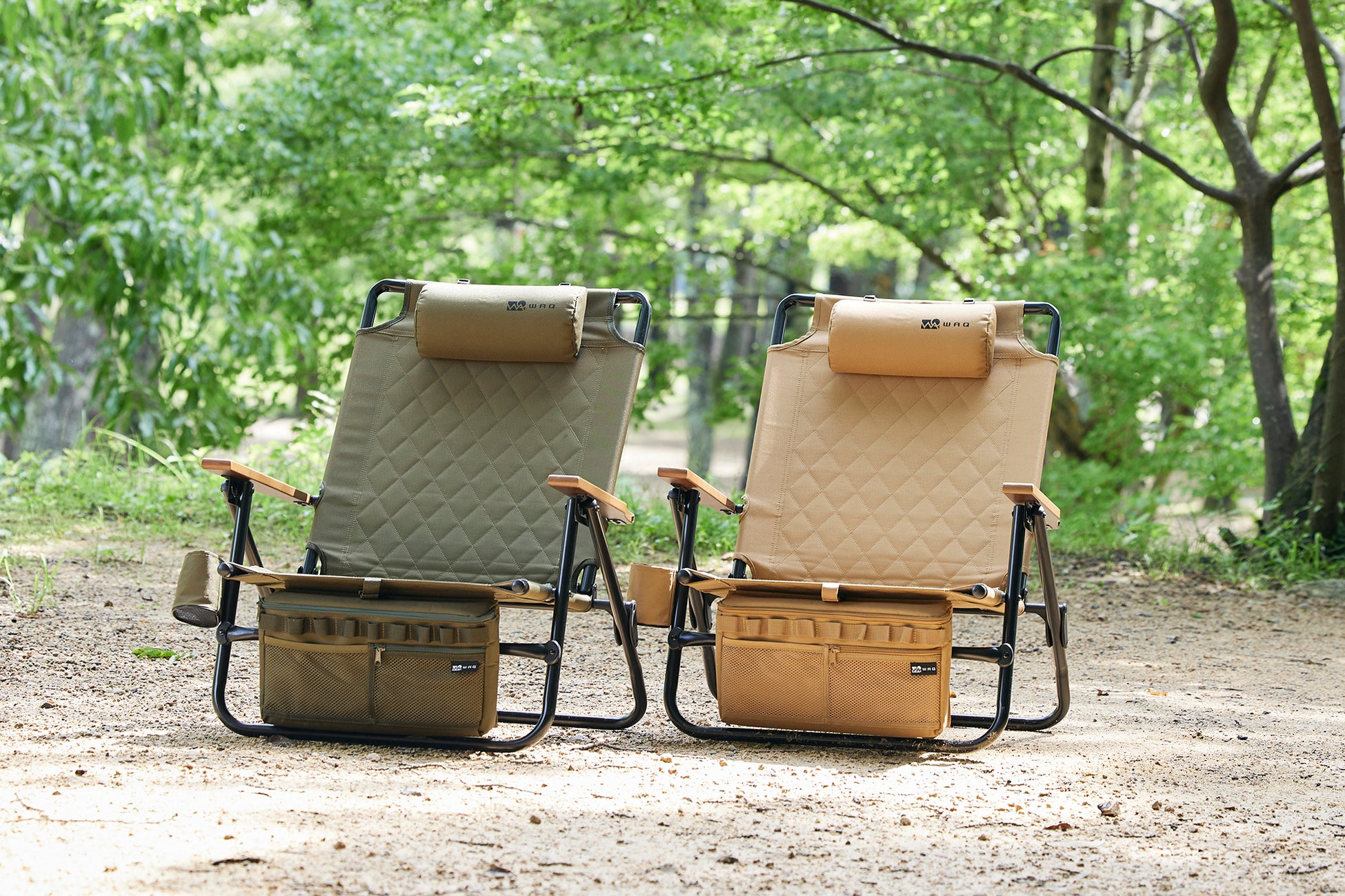 ロースタイルで快適なキャンプを楽しむ新製品『WAQ Reclining Low Chair』が販売開始後6日で初回ロットが完売！のサブ画像1