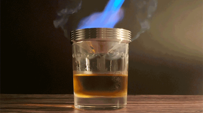 【お酒を瞬間燻製／グラス用小型燻製器】燕三条で作る「燻製メタルギア」をMakuakeにて発表。のサブ画像5