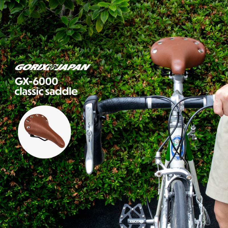 【新商品】【クラシック感!! サスペンション付き!!】自転車パーツブランド「GORIX」から、自転車サドル(GX-6000) が新発売!!のサブ画像12