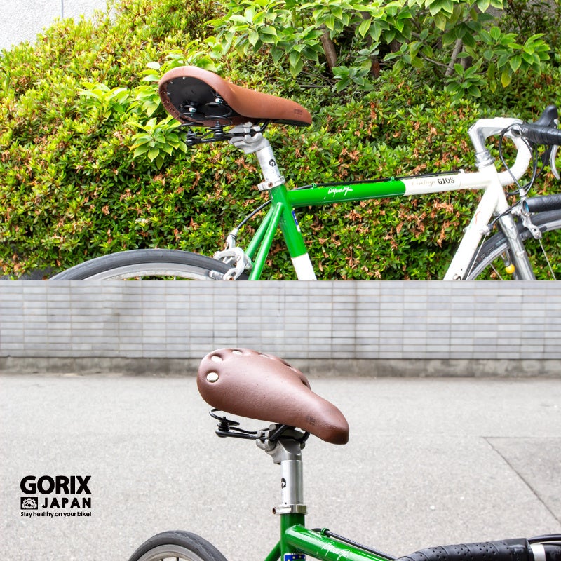 【新商品】【クラシック感!! サスペンション付き!!】自転車パーツブランド「GORIX」から、自転車サドル(GX-6000) が新発売!!のサブ画像5
