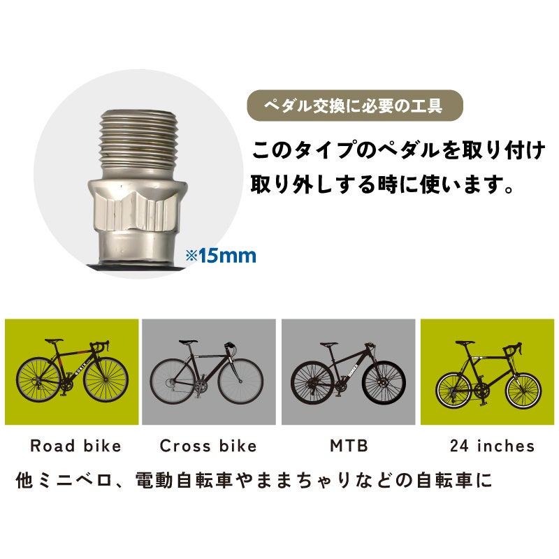 【新商品】自転車パーツブランド「GORIX」から、自転車ペダル脱着工具(GT-PW) が新発売!!のサブ画像3