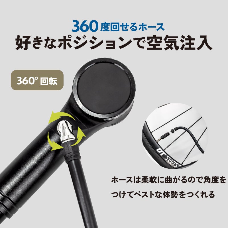 【新商品】自転車パーツブランド「GORIX」から、携帯ポンプ(GX-MPE320) が新発売!!のサブ画像10